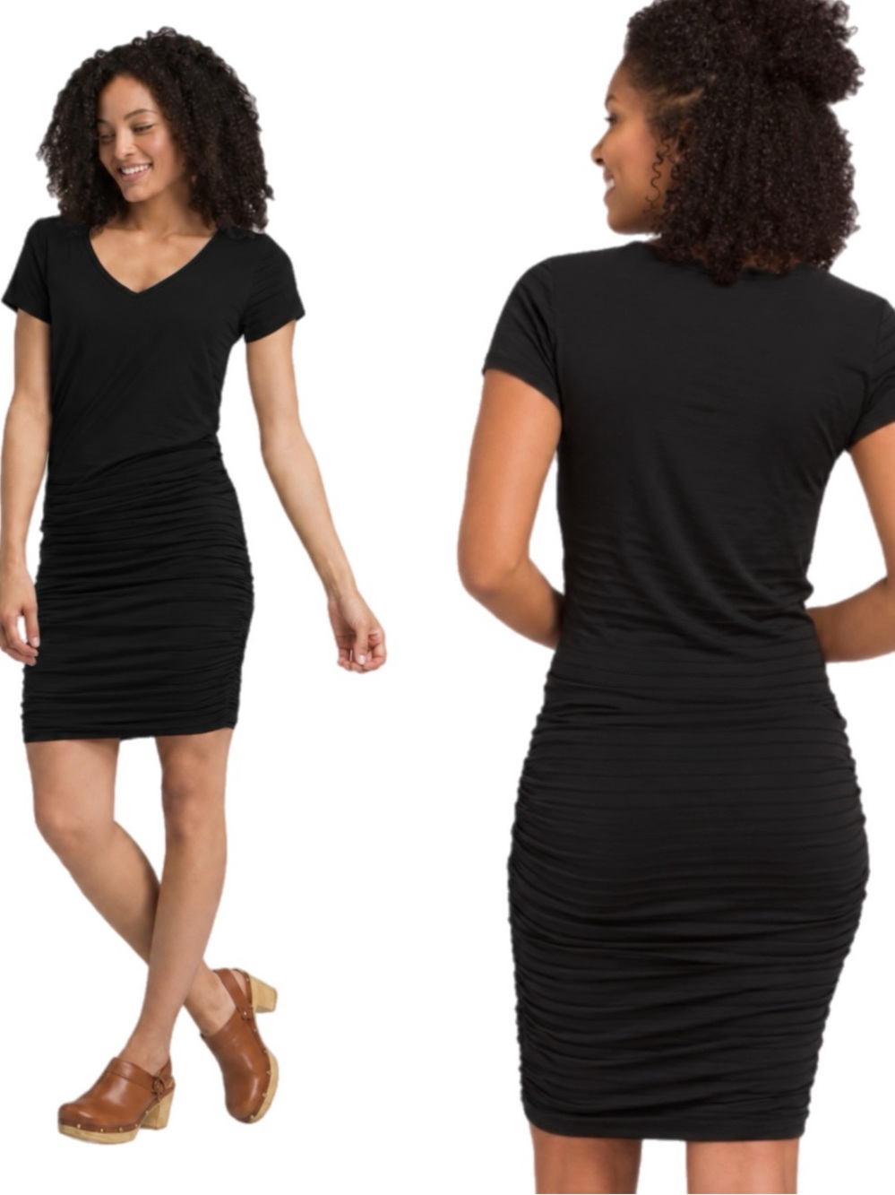 PRANA Foundation Dress Medium Black NWT